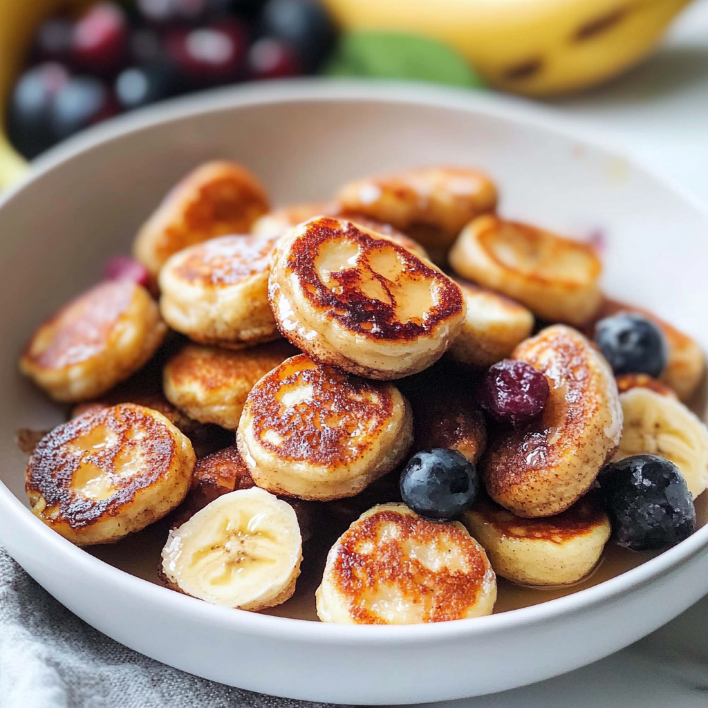 Banana Pancake Bites