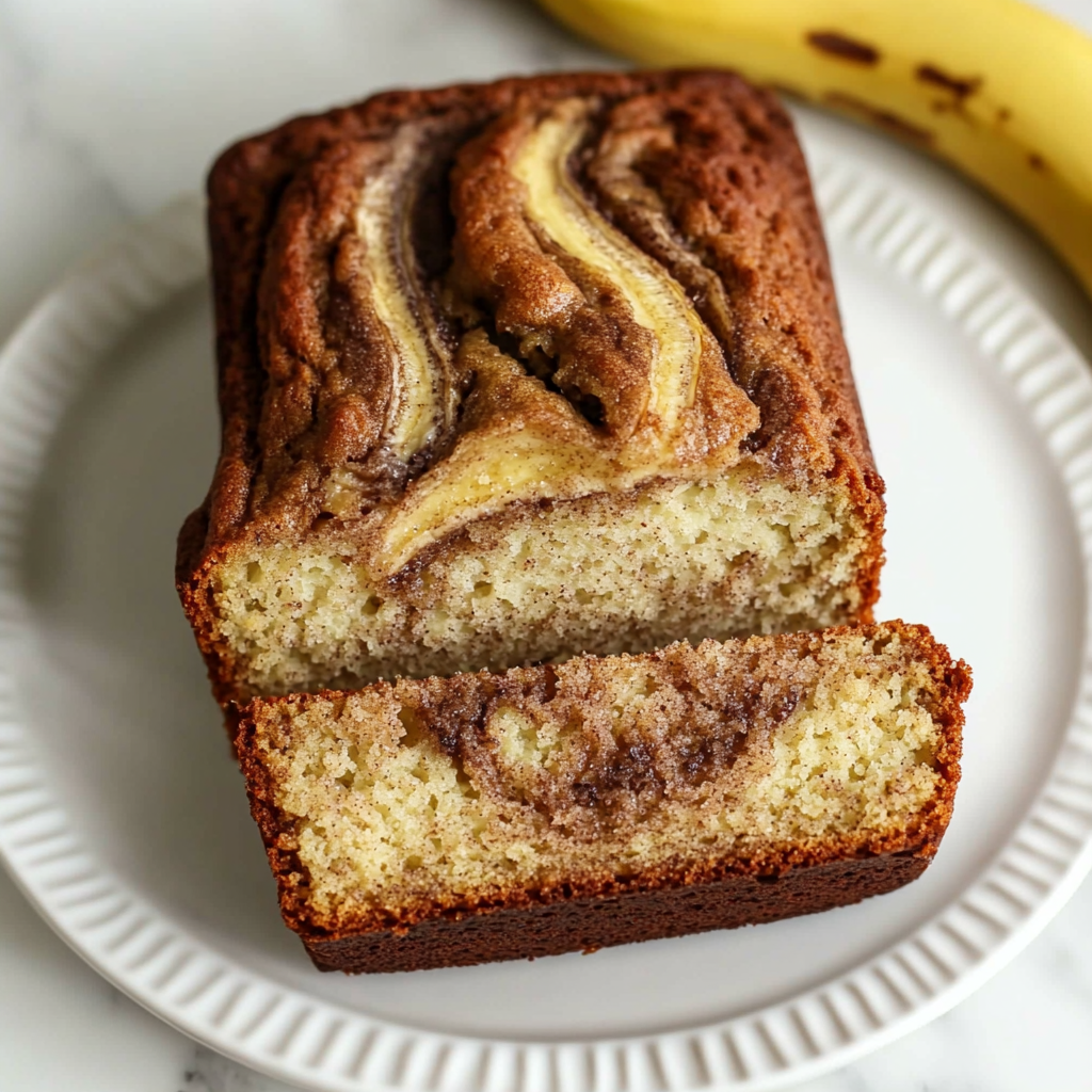Cinnamon Swirl Banana Bread