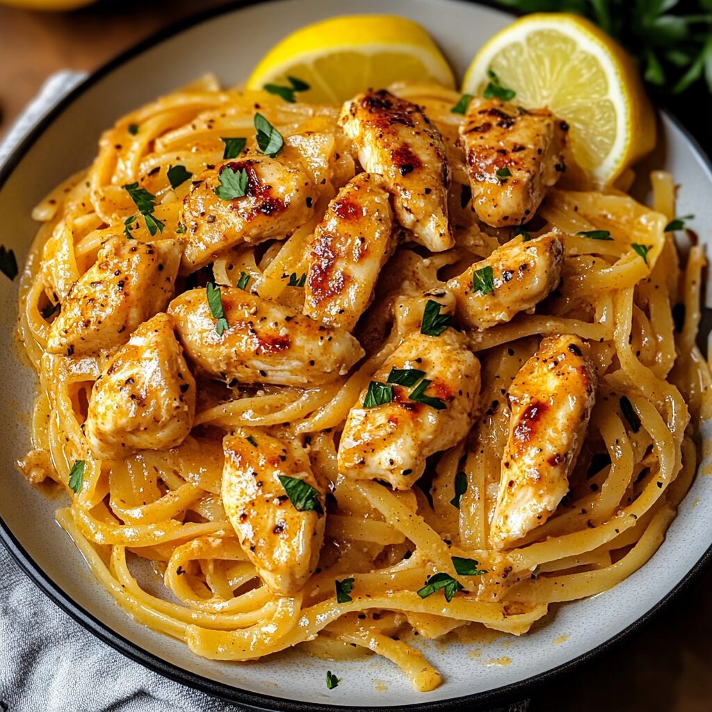 Cowboy Butter Chicken Linguine