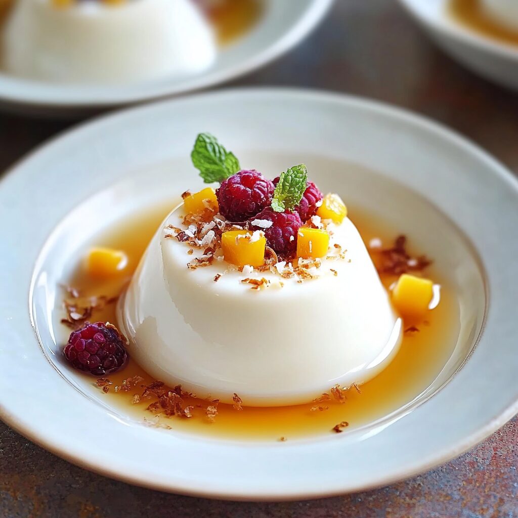Creamy Coconut Panna Cotta