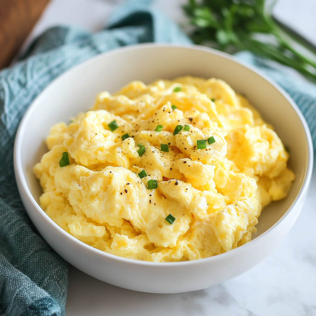 Fluffy Scrambled Eggs