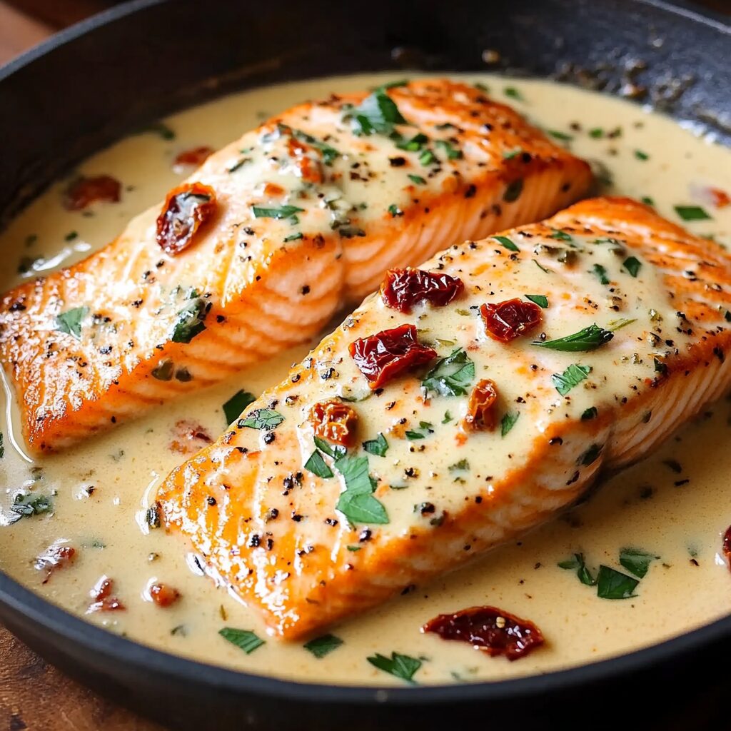 Marry Me Creamy Garlic Butter Salmon