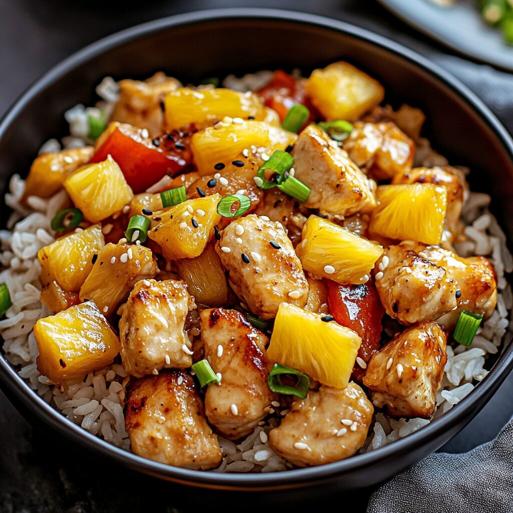 Pineapple Chicken and Rice
