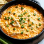 Quick Stovetop Buffalo Chicken Dip