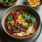 Satay Beef Noodle Soup