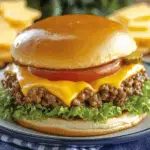 Slow-Cooked Crockpot Cheeseburgers