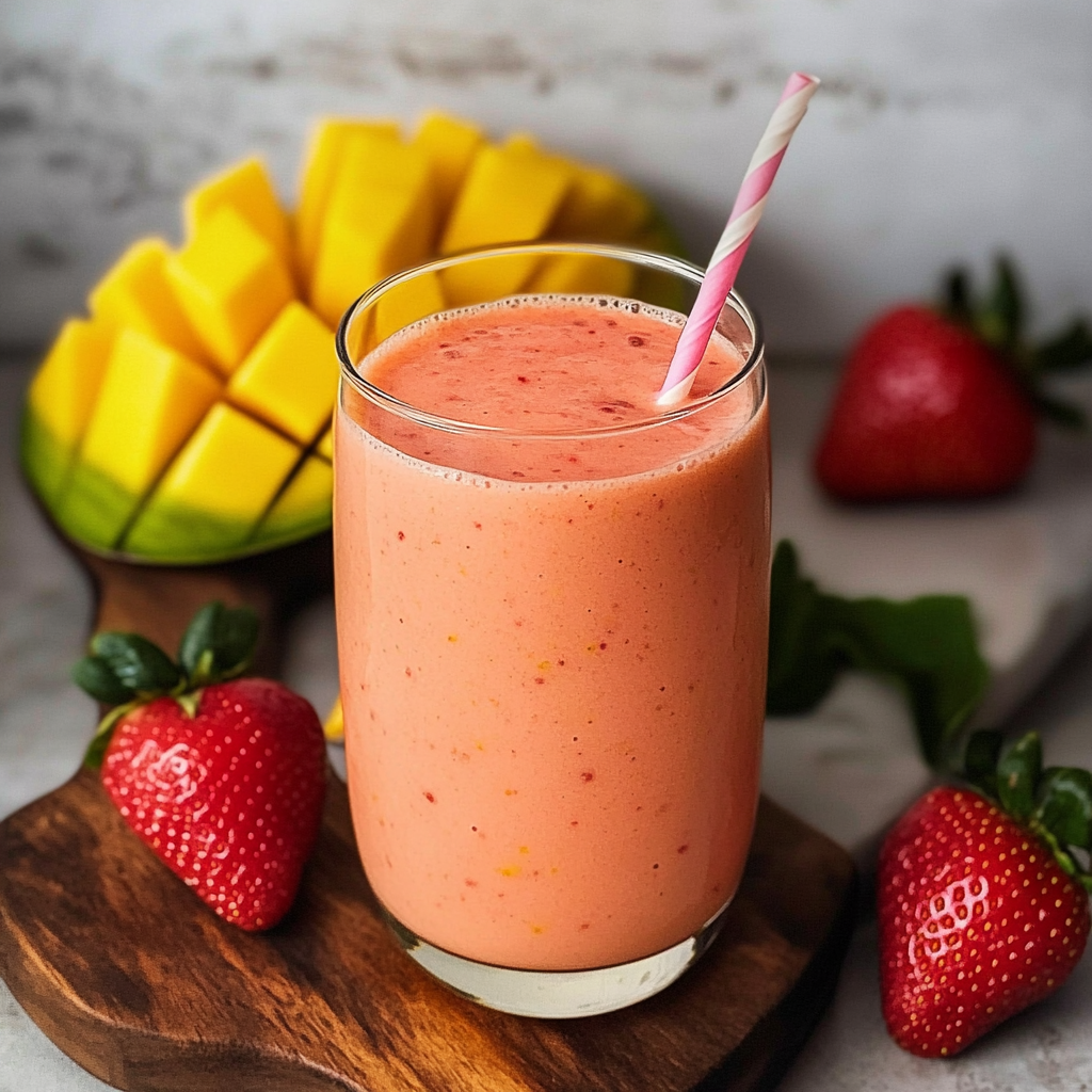 Strawberry Mango Smoothie