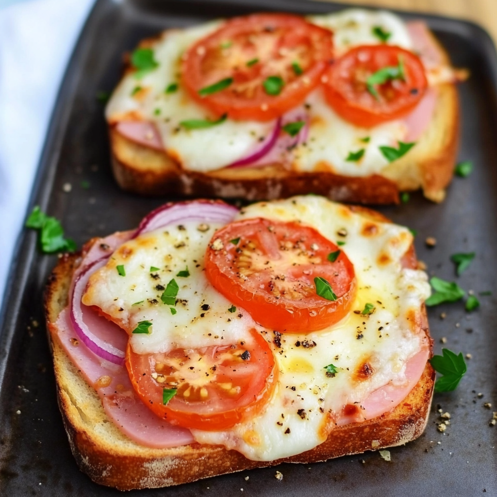 Yummy Pizza Toasts
