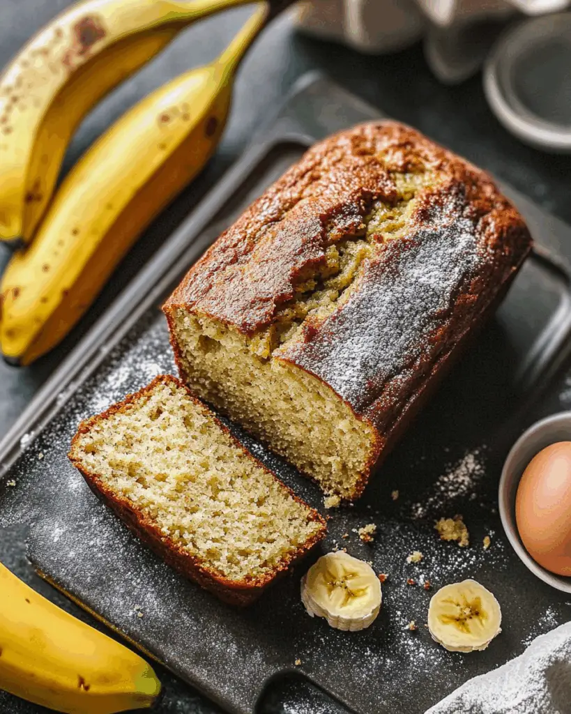 Classic Moist Banana Bread