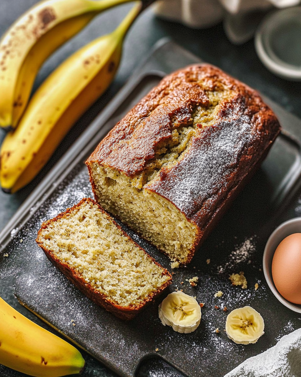 Classic Moist Banana Bread