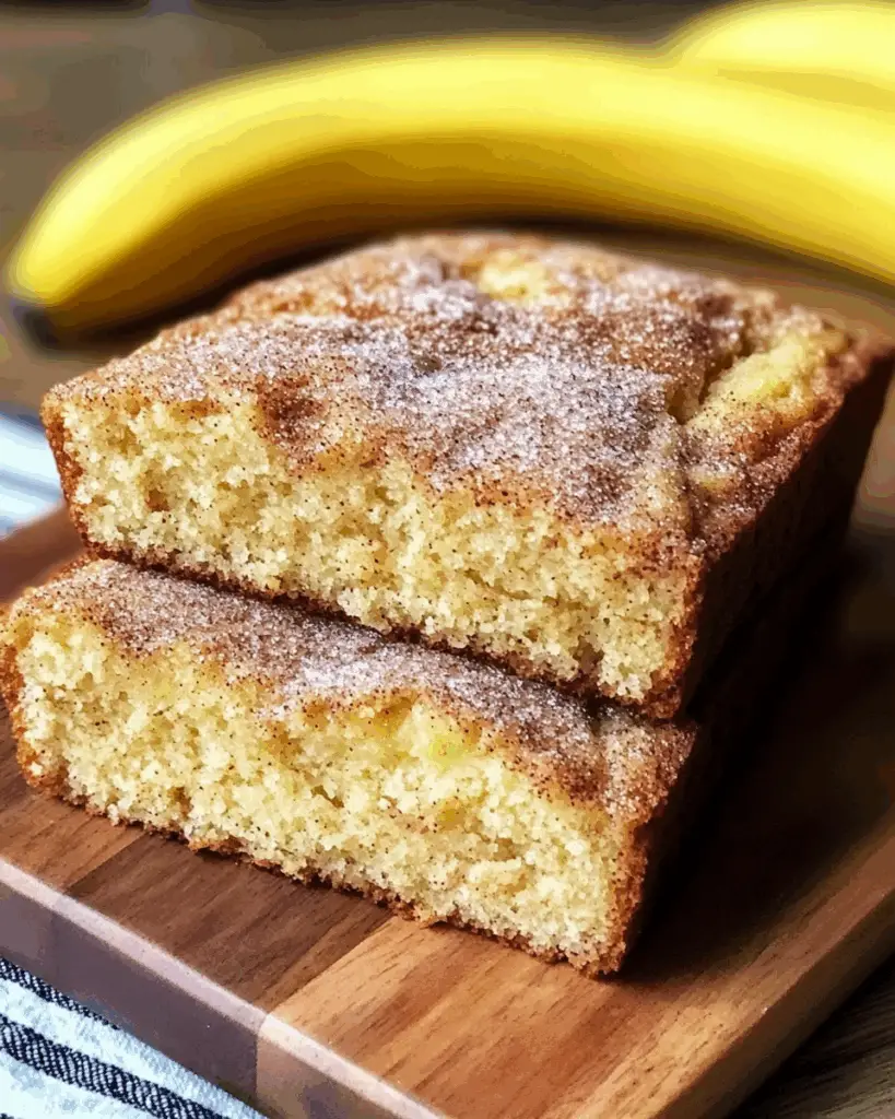Snickerdoodle Banana Bread