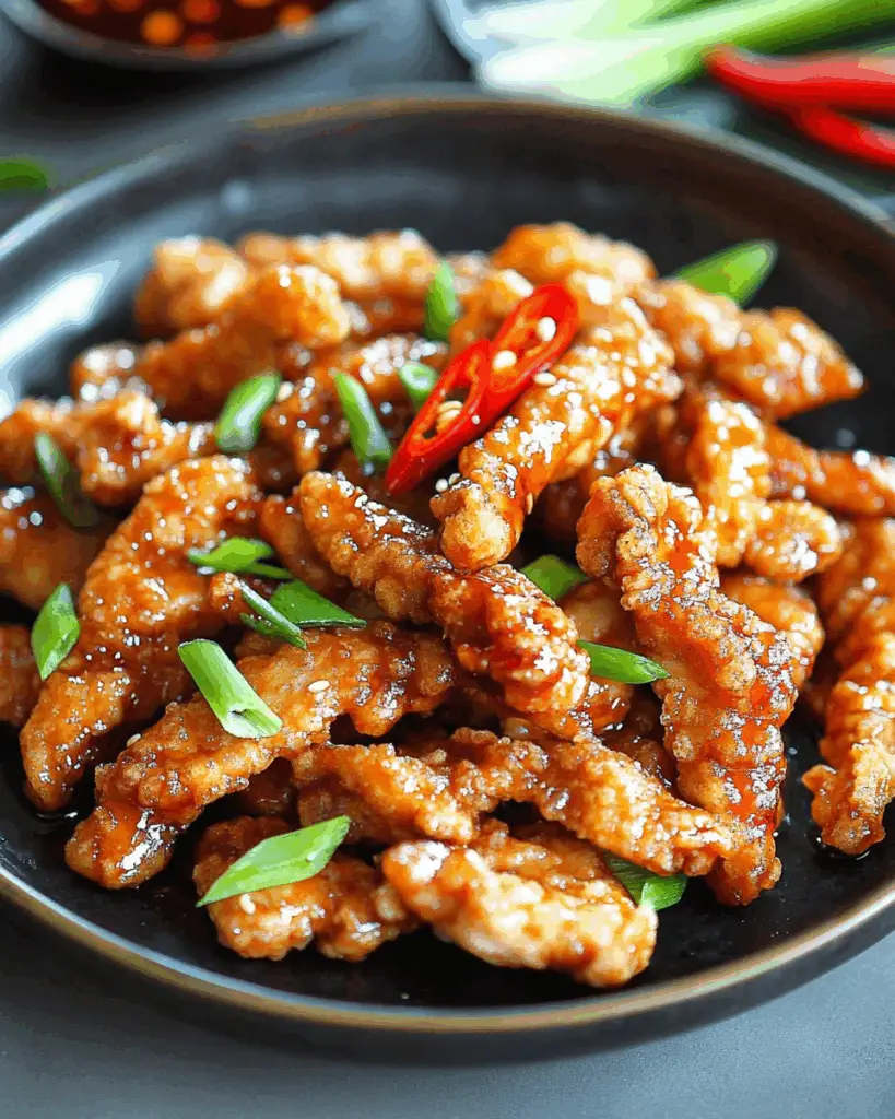 Crispy Chilli Chicken