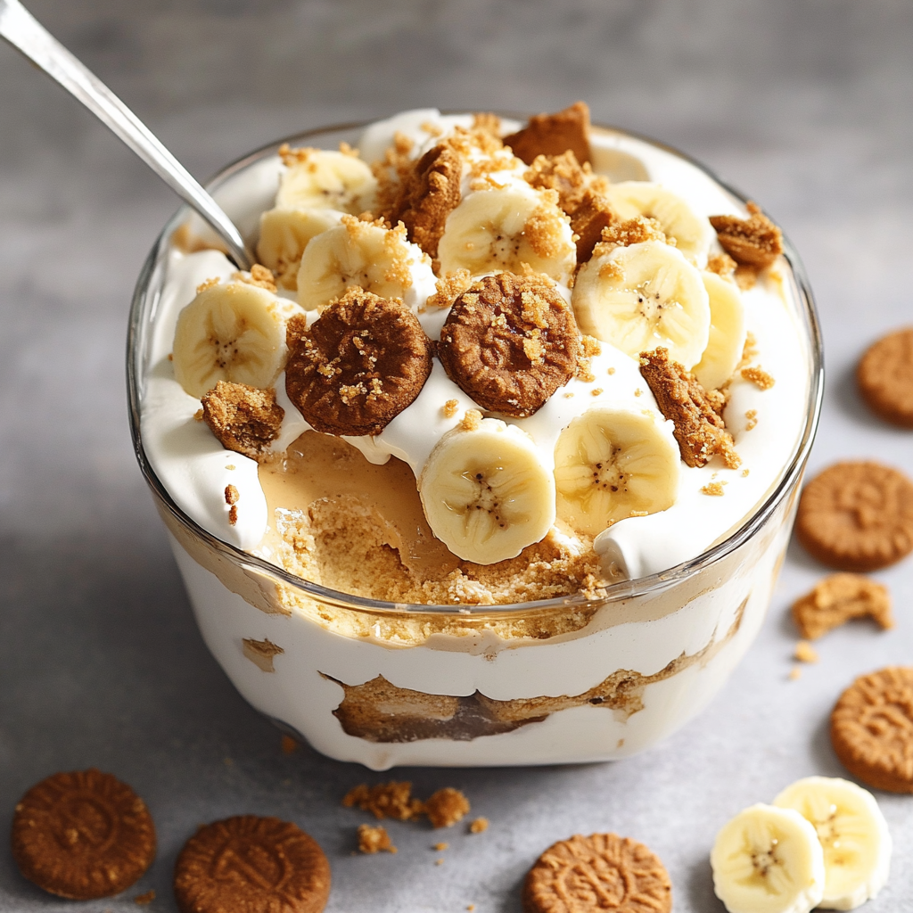 Biscoff Banana Pudding