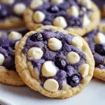 Blueberry White Chocolate Chip Cookies