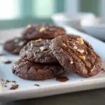 Brown Butter Double Chocolate Bliss Cookies