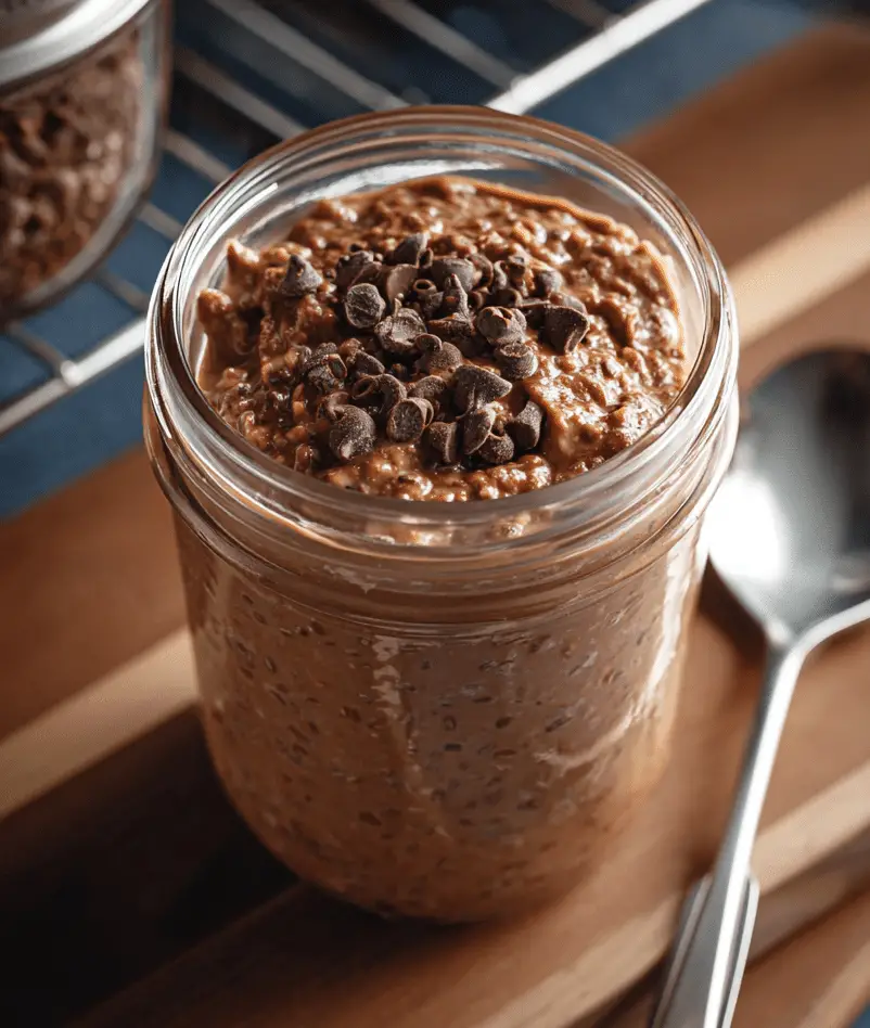Brownie Batter Overnight Oats