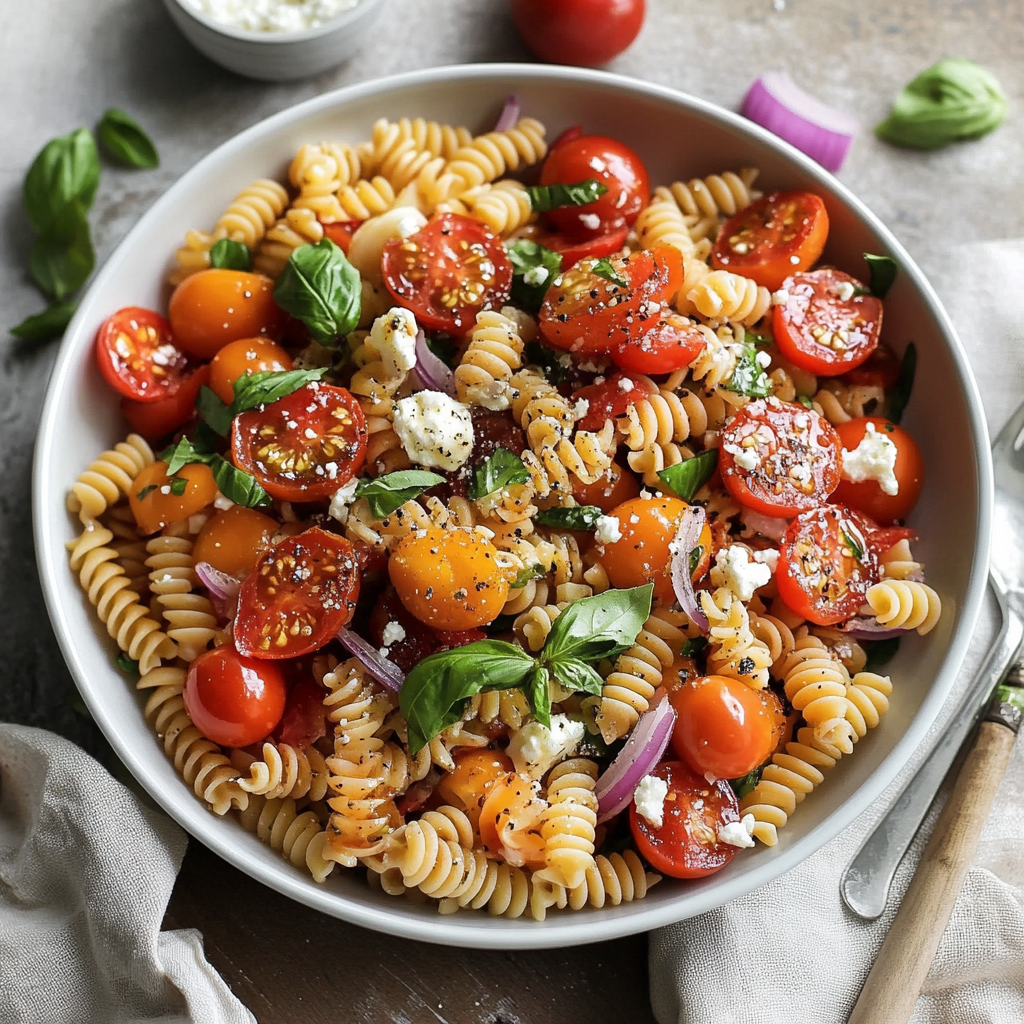 Bruschetta Pasta Salad