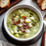 Brussels Sprout Soup with Bacon