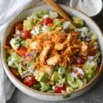 Buffalo Chicken Chopped Salad