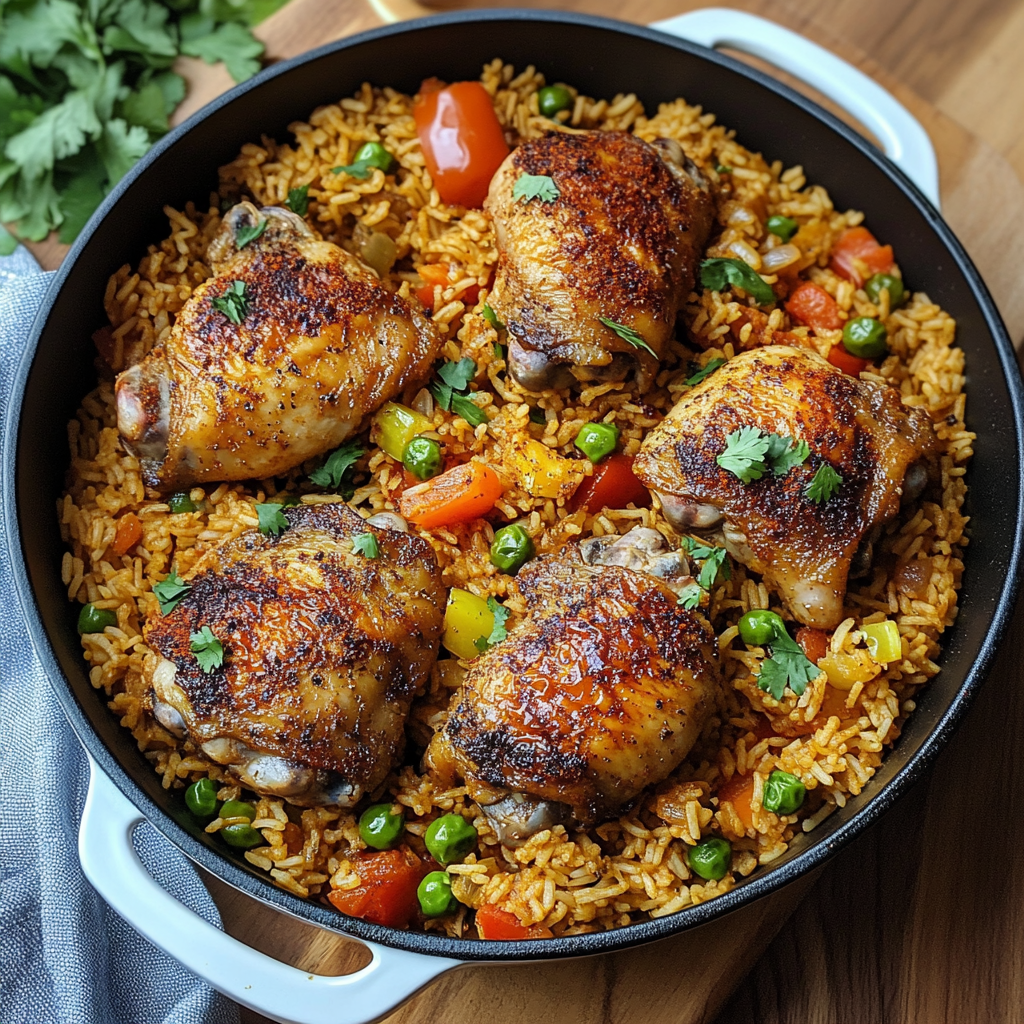 Caribbean Chicken and Rice