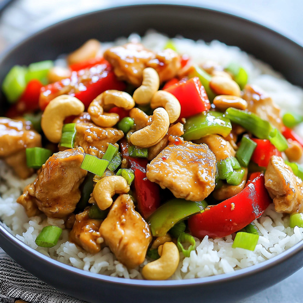 Cashew Chicken Stir Fry