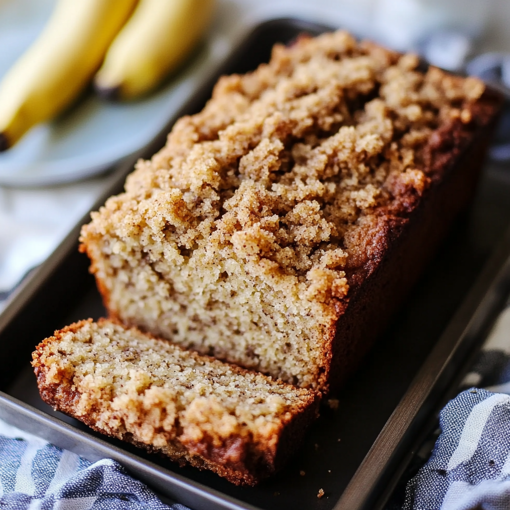 Coffee Cake Banana Bread