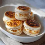 Crème Brûlée Macarons