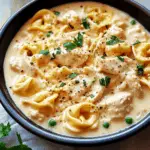 CrockPot Chicken Tortellini