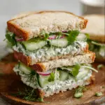 Cucumber Salad Tea Sandwiches