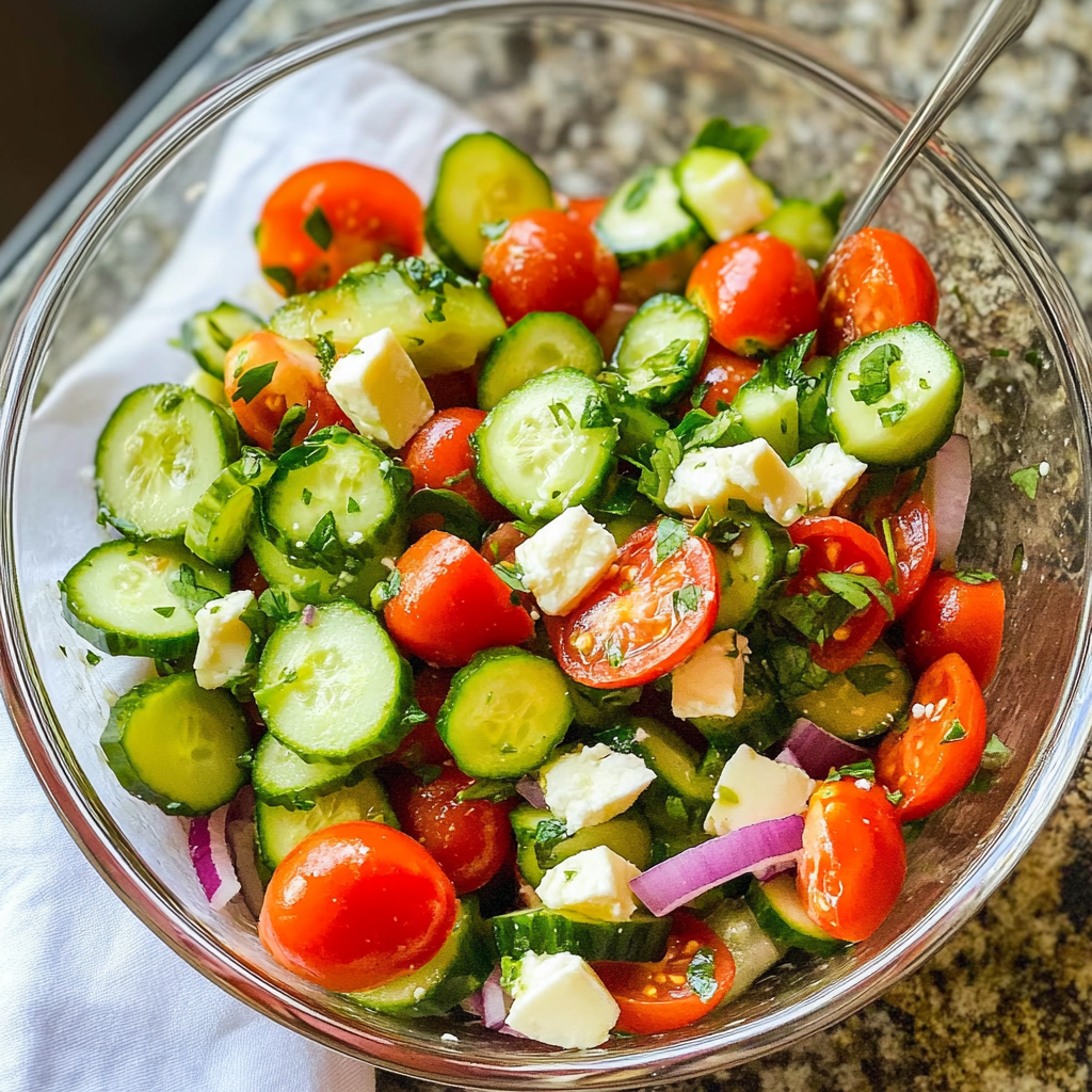 Cucumber Tomato Salad