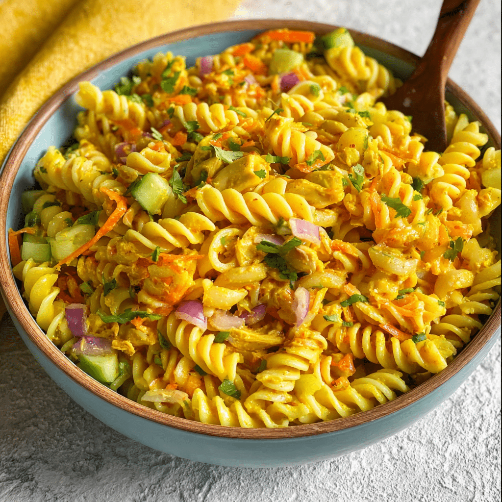 Curry Pasta Salad