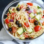Easy Summer Spaghetti Salad