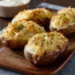 French Onion Stuffed Potatoes