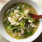 Ginger Chicken Broth Bowl