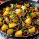 Ground Beef & Potato Skillet Delight
