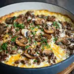Hamburger Mushroom Bake