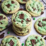 Mint Chocolate Chip Cookies