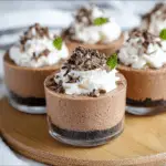 Nutella Mascarpone Mini Cheesecakes