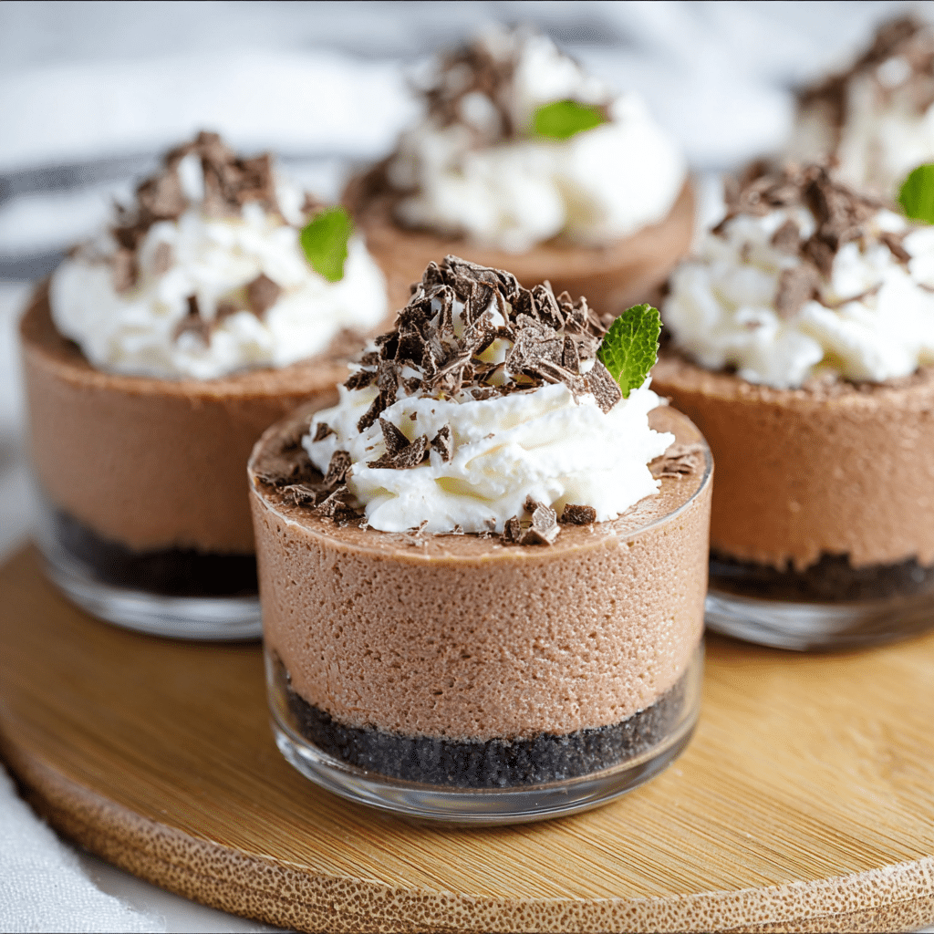 Nutella Mascarpone Mini Cheesecakes