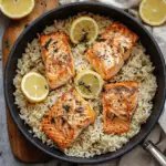 One-Pot Salmon and Rice