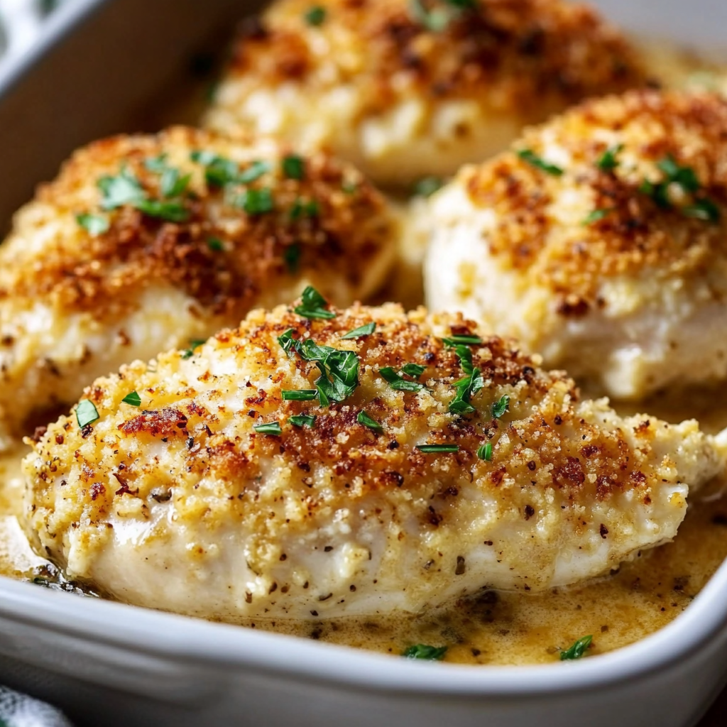 Parmesan-Crusted Chicken