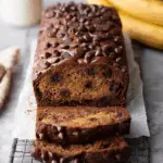 Peanut Butter Chocolate Banana Bread