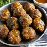Savory Meatloaf Meatballs
