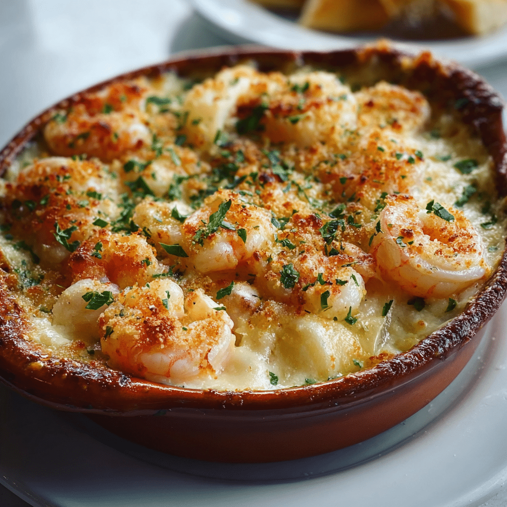 Seafood Gratin