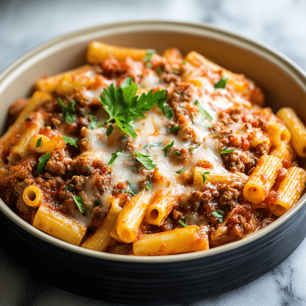 Slow Cooker Baked Ziti