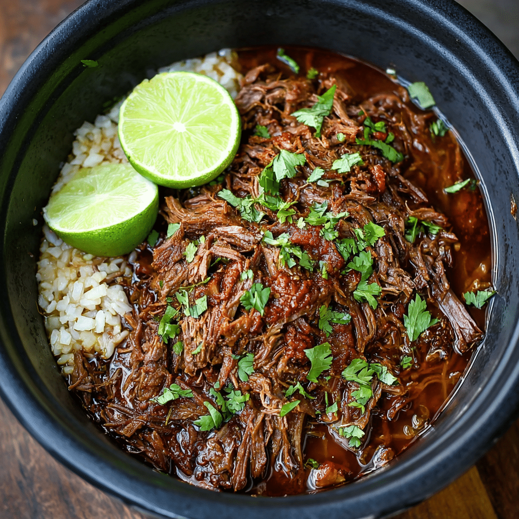 Slow Cooker Barbacoa Beef