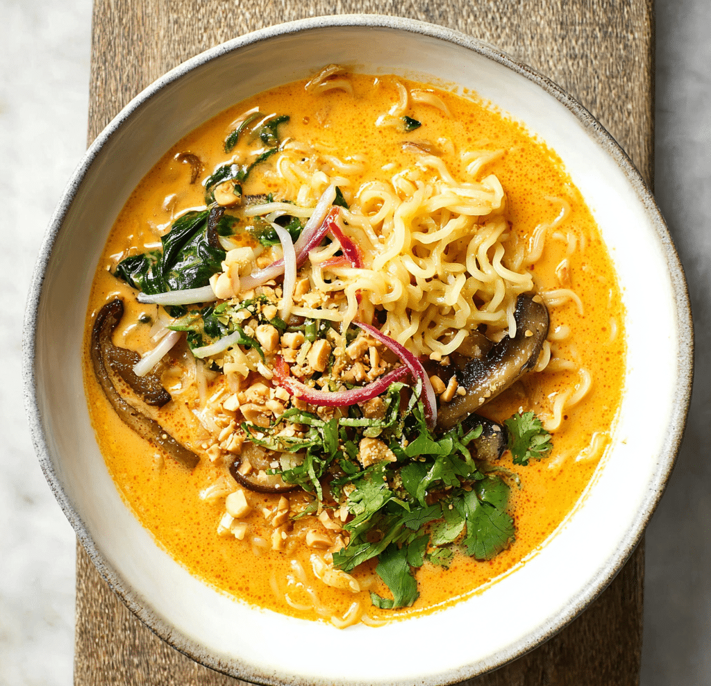 Spicy Coconut Curry Ramen
