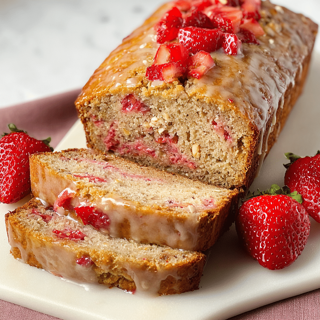 Strawberry Banana Bread