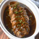 Slow Cooker Honey Balsamic Pork Tenderloin