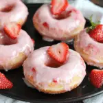 Strawberry Baked Donuts